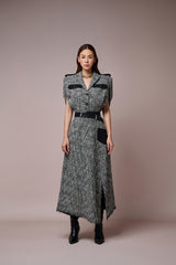 Clytia Asymmetrical Hemline Skirt