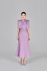 Benedett Asymetrical Draping Dress