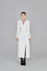 Rosanna Asymetrical Draping Dress