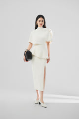 Helen Slit Pencil Skirt