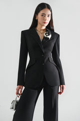 Nadia Floral 3D Blazer