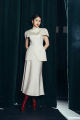 Jessica Capped Sleeves Shirt