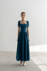 Lucinda A-line Midi Dress