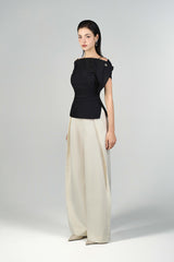 Charlotte High-waisted Cocoon Pants