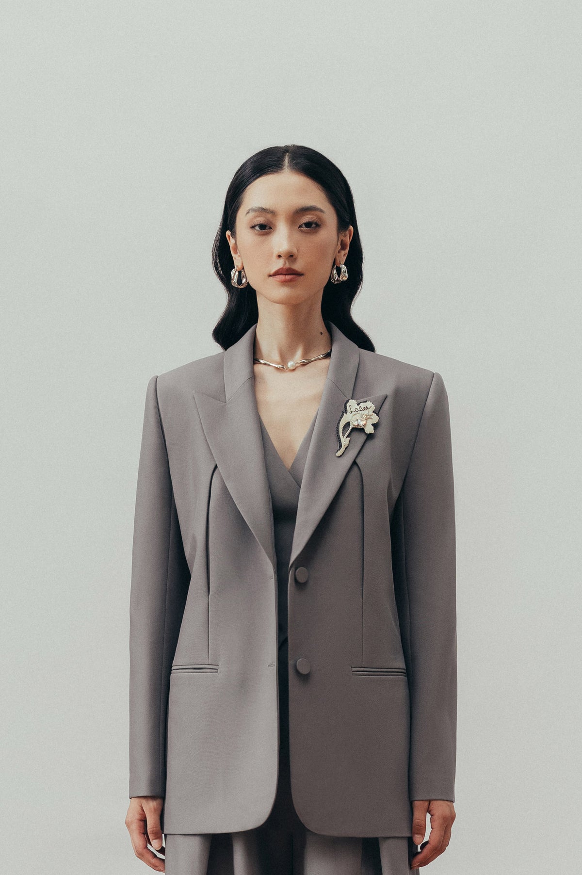 Luna Overlap Blazer