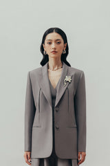 Luna Overlap Blazer