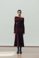 Vega Draped Dress