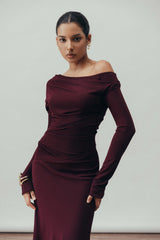 Vega Draped Dress