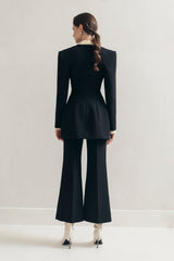 Black U Blazer