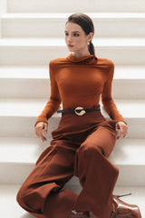 Rustic 3D Blouse