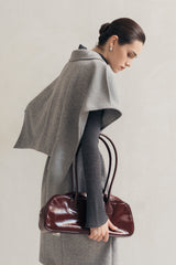 Grey Cocoon Coat