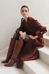 Orange Charm Trench