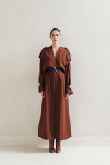 Orange Charm Trench