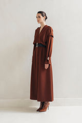 Orange Charm Trench