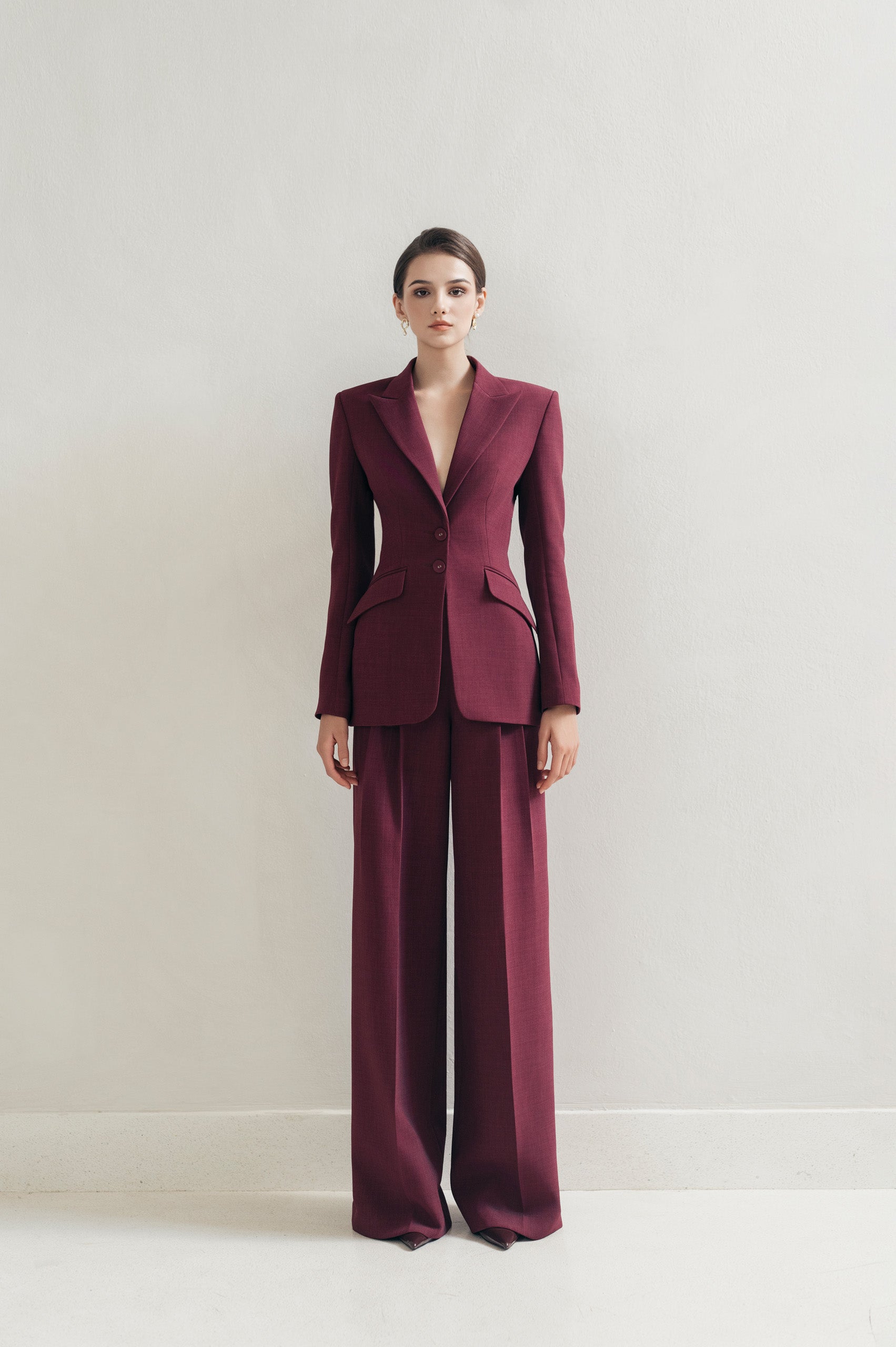 Plum Classic Blazer