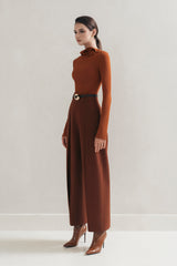 Orange Cocoon Pants