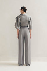 Silver Hem Pants