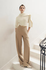 Khaki Hem Pants
