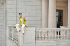 Olive Straight Blazer