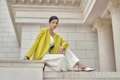 Olive Straight Blazer