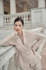 Ben Collar Cloak Blazer