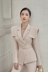 Ben Collar Cloak Blazer