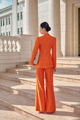 Eloise Orange Classic Blazer