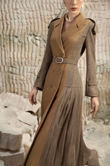 Hollis Pleated Overcoat