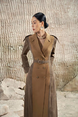 Hollis Pleated Overcoat