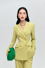 Ilana Pastel Lime Classic Blazer