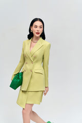 Ilana Pastel Lime Classic Blazer