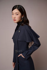 Bellona Bat Sleeves Overcoat
