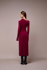 Claudia Off-the-shoulder Pencil Dress