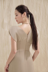 Lily Square Shoulder Dress