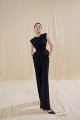 Kara Twisted Peplum Top