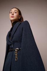 Chrysalis Caped Sleeves Blazer