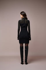 Esther Wool Mini Dress