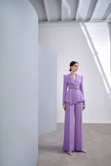Lilac Wide Leg Pants