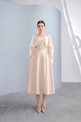 Pretty Embroidered 3D Dress