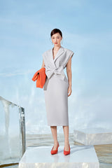 Windy Bow-waist Dress