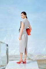 Windy Bow-waist Dress