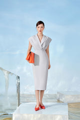 Windy Bow-waist Dress