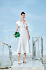 Cotton Fishtail Dress