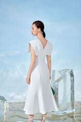 Cotton Fishtail Dress
