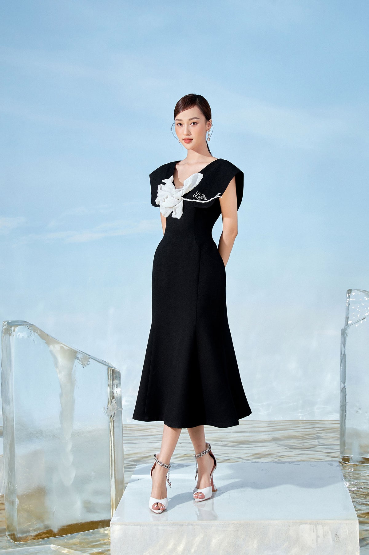 Gin Fishtail Dress