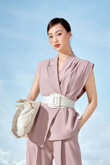 Cloudy Overlap Vest