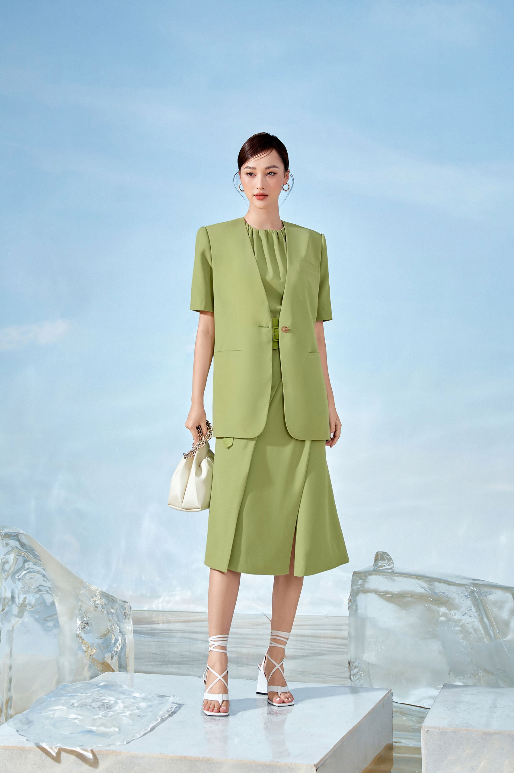 Prairie Split Collar Blazer
