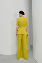 Luster Puffed Hips Vest