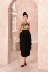 Aroma Bell Black Skirt