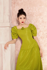 Calla Puffy Sleeves Dress